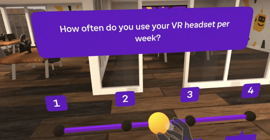 Bringing market research into virtual reality, for the first time