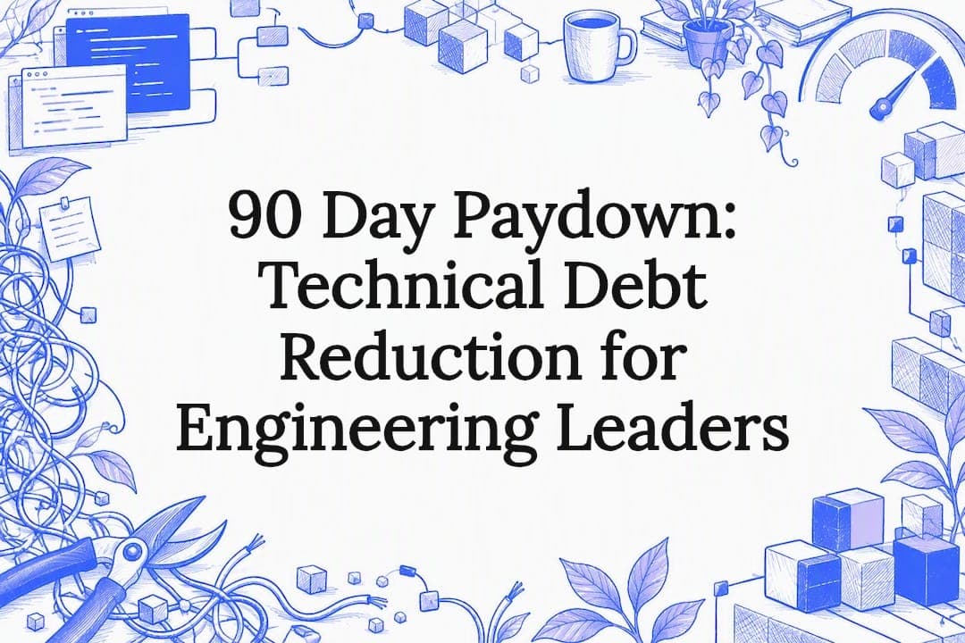 90 Day Paydown: Technical Debt Reduction for Engineering Leaders